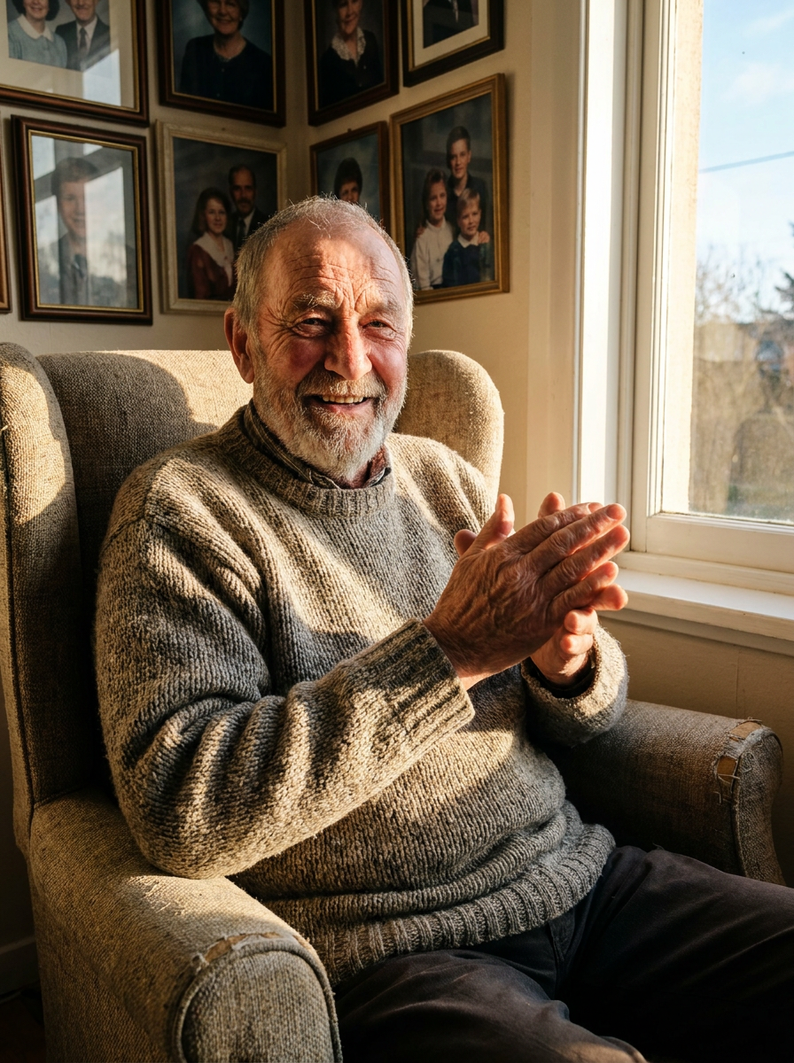 Golden Years, Warm Hands: A Grandfather's Relief from Arthritis Pain