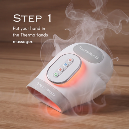 ThermaHands™ Håndmassager med varme og kompression