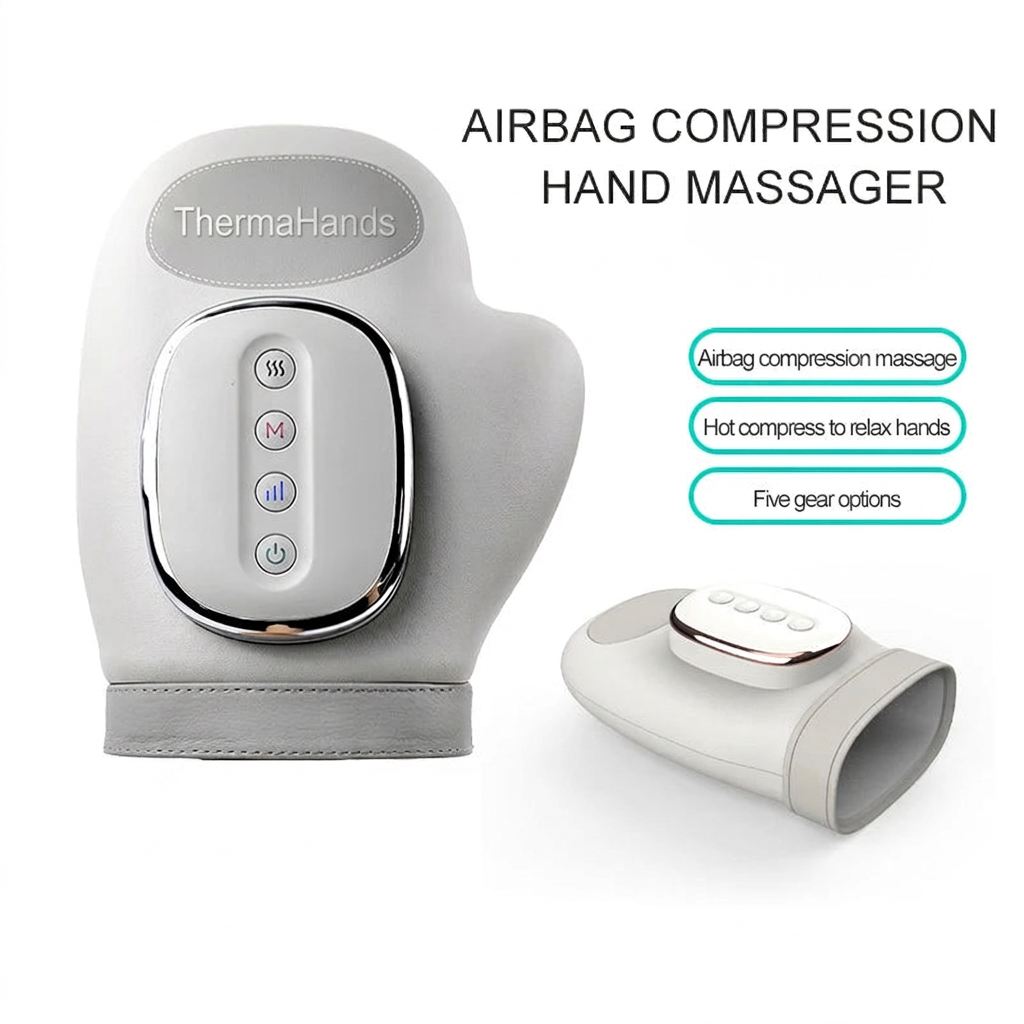 ThermaHands™ Håndmassager med varme og kompression