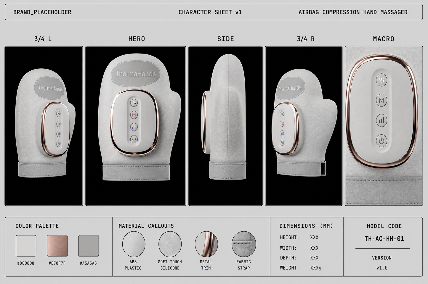 ThermaHands™ Hand Massager with Heat & Compression
